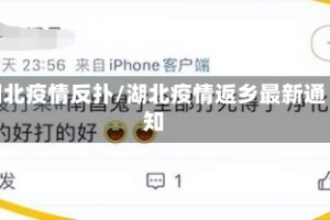 湖北疫情反扑/湖北疫情返乡最新通知