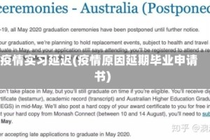 疫情实习延迟(疫情原因延期毕业申请书)