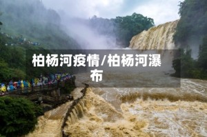 柏杨河疫情/柏杨河瀑布