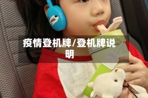 疫情登机牌/登机牌说明