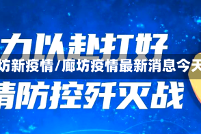 廊坊新疫情/廊坊疫情最新消息今天
