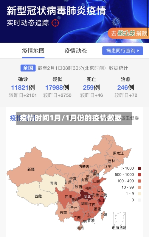 疫情时间1月/1月份的疫情数据-第1张图片