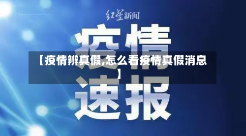 【疫情辨真假,怎么看疫情真假消息】-第2张图片