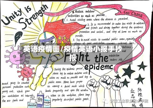 英语疫情画/疫情英语小报手抄报-第1张图片