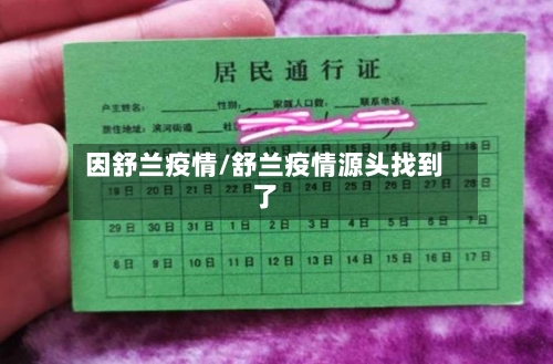 因舒兰疫情/舒兰疫情源头找到了-第2张图片