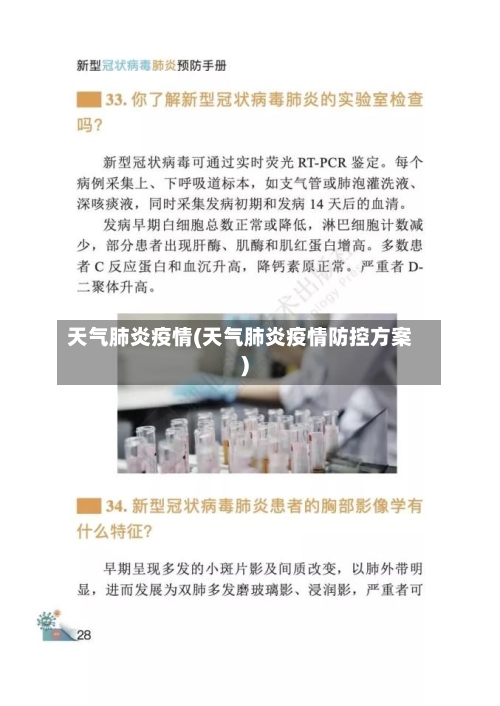 天气肺炎疫情(天气肺炎疫情防控方案)-第1张图片