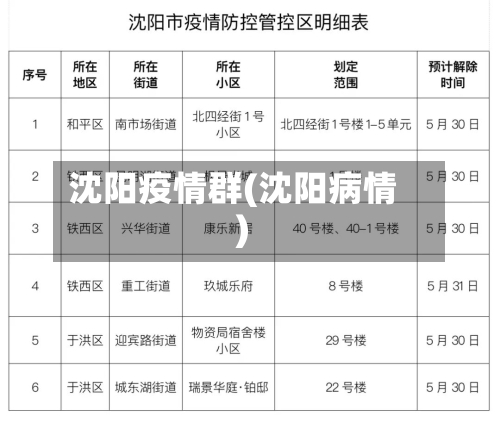 沈阳疫情群(沈阳病情)-第1张图片