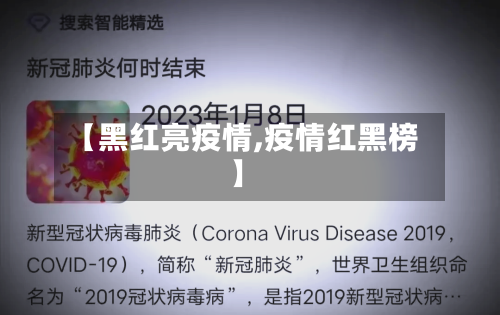 【黑红亮疫情,疫情红黑榜】-第1张图片
