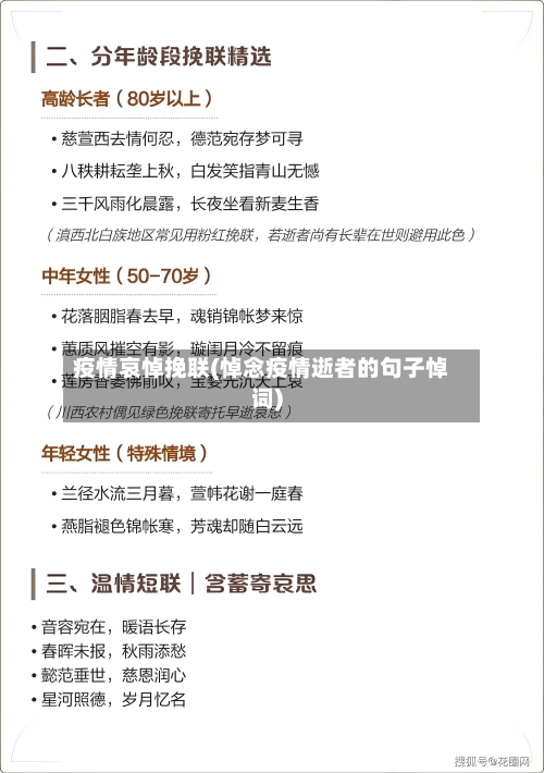 疫情哀悼挽联(悼念疫情逝者的句子悼词)-第1张图片