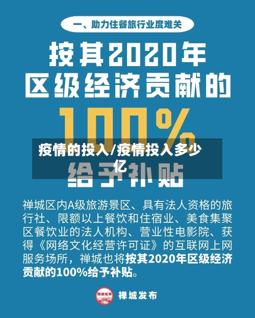 疫情的投入/疫情投入多少亿-第1张图片
